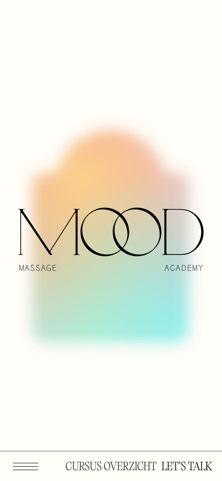 MoodMassage — Mobiel: dezelfde animatie op telefoonformaat