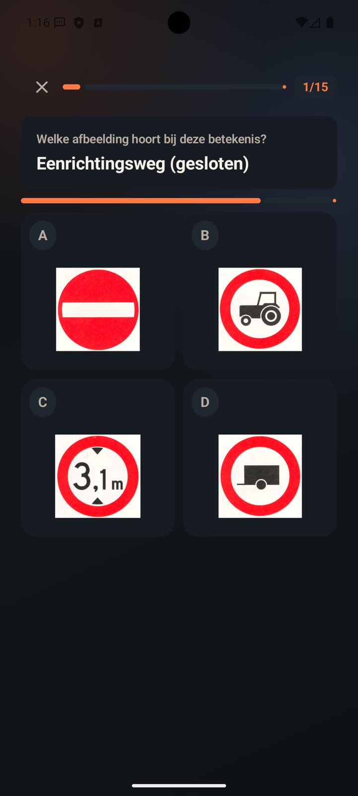 Own the Route — Bordenquiz met vier antwoorden